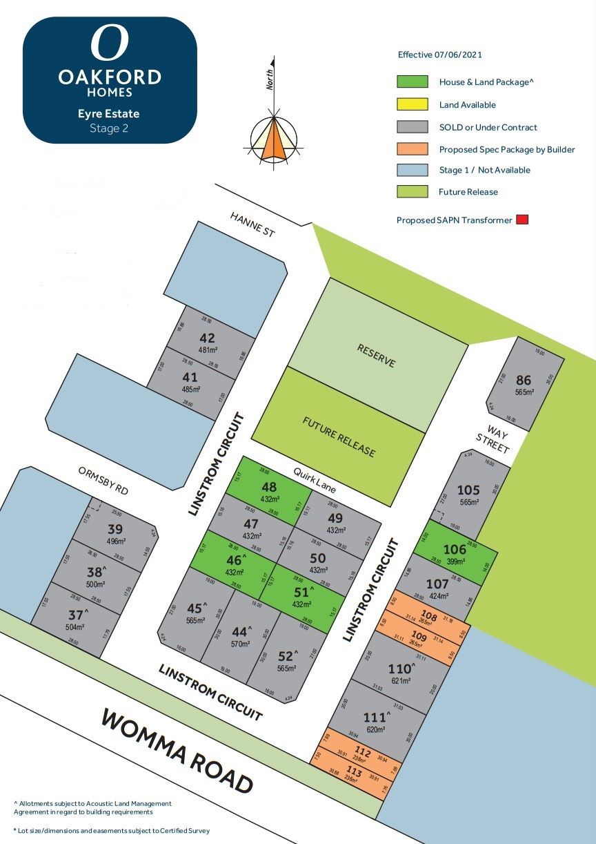 [Land for Sale] Oakford Estate, Eyre OpenLot